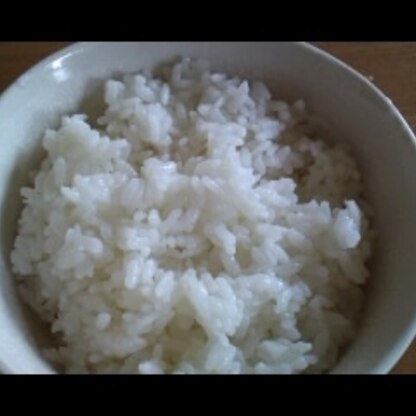 一粒一粒がピンピンで
普段のお米がさらに美味しく炊けました♪
いろんなおかずと一緒ｌにいただきま～す((●≧艸≦)